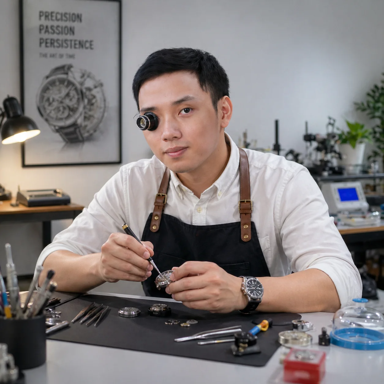 Thợ sửa đồng hồ tại suadonghohanoi